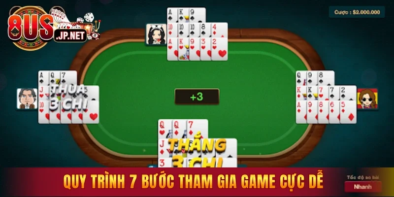 Quy trình 7 bước tham gia game cực dễ 