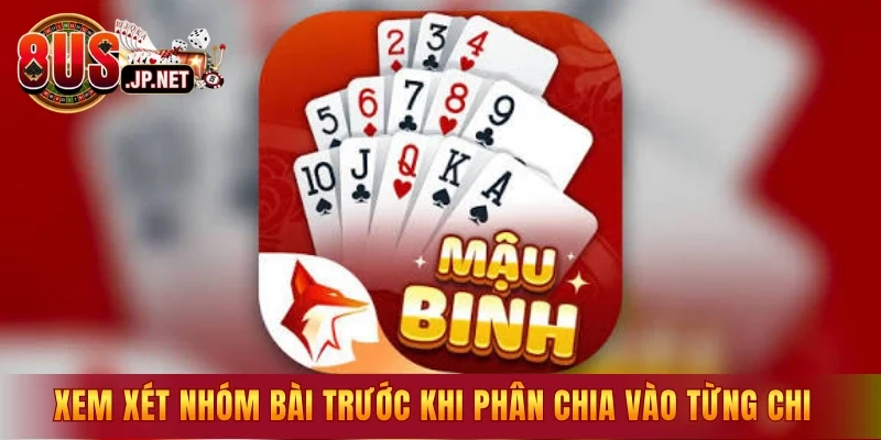 Xem xét nhóm bài trước khi phân chia vào từng chi 